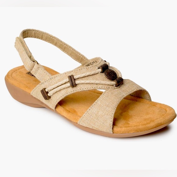 Minnetonka Women's Silvie Slingback Sandals |Size 8W - Picture 7 of 12